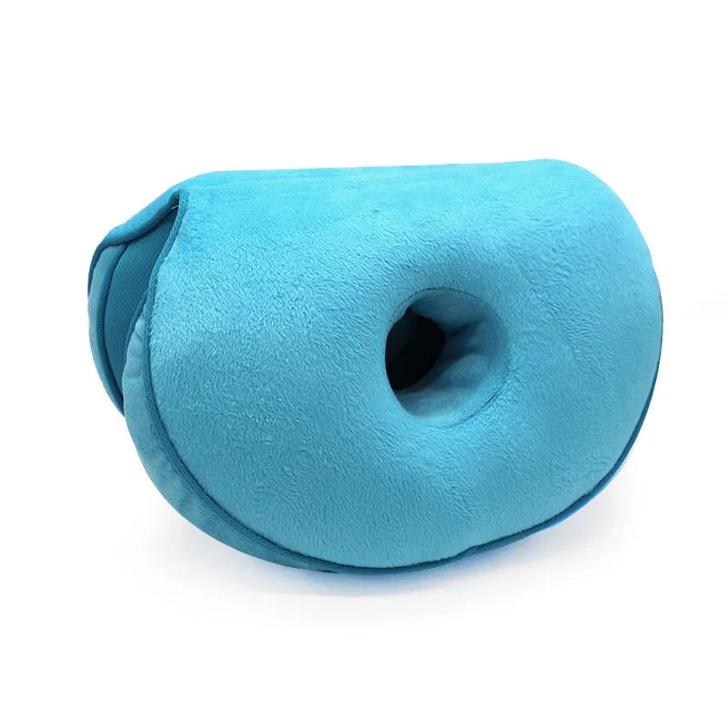 Donut-Shaped Seat Cushion for Maximum Relief and Comfort