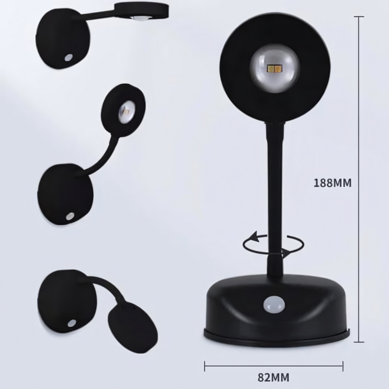 LED Spotlight with Motion Sensor and Wireless Function