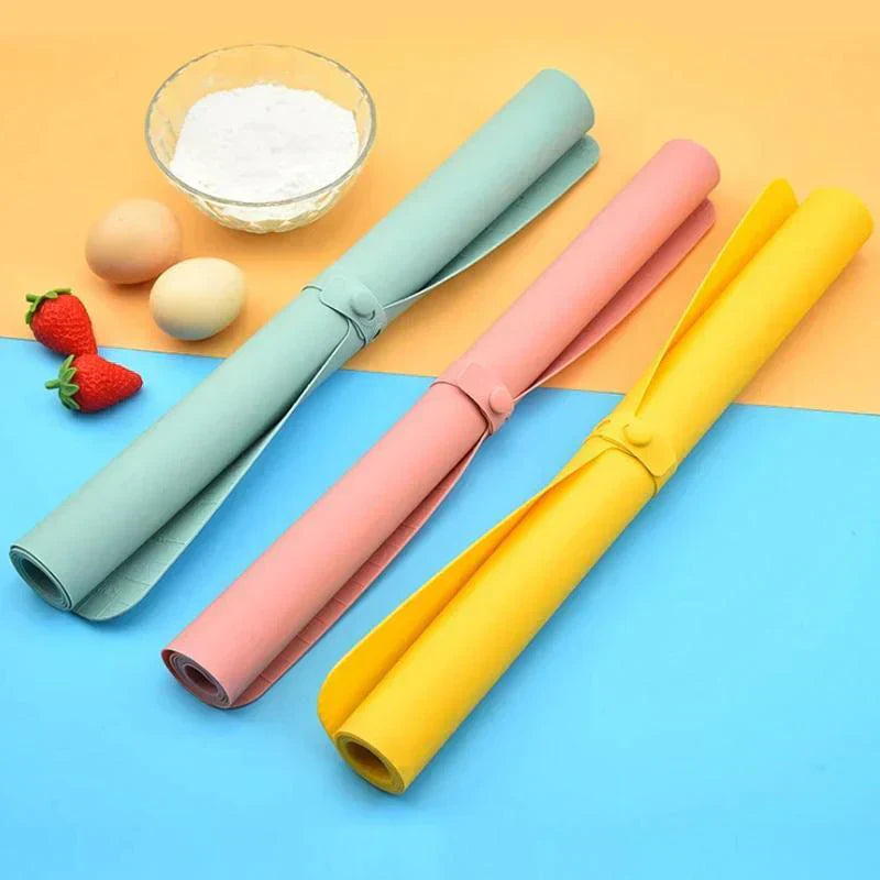 Non-Stick Silicone Baking Mat – Reusable Dough Mat for Baking and Cooking