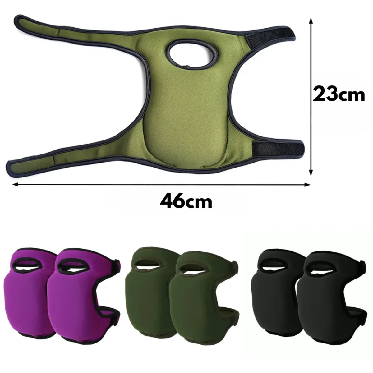 Ergonomic Knee Pads for Gardeners – Extra Padding for Optimal Comfort