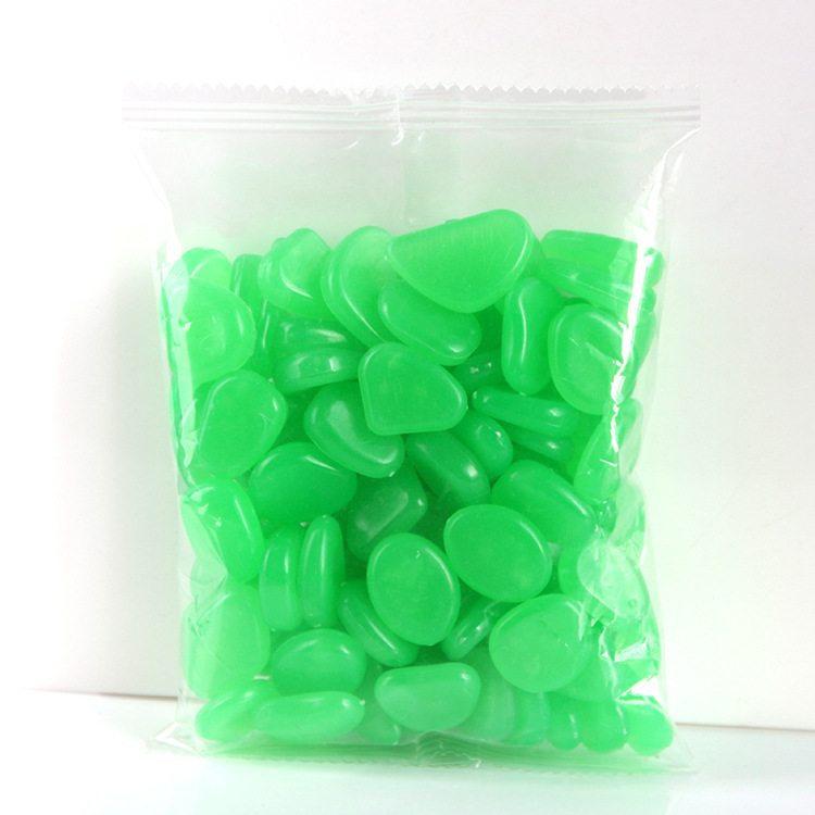 Glow-in-the-Dark Garden Stones – Phosphorescent Pebbles for Decoration in Various Colors