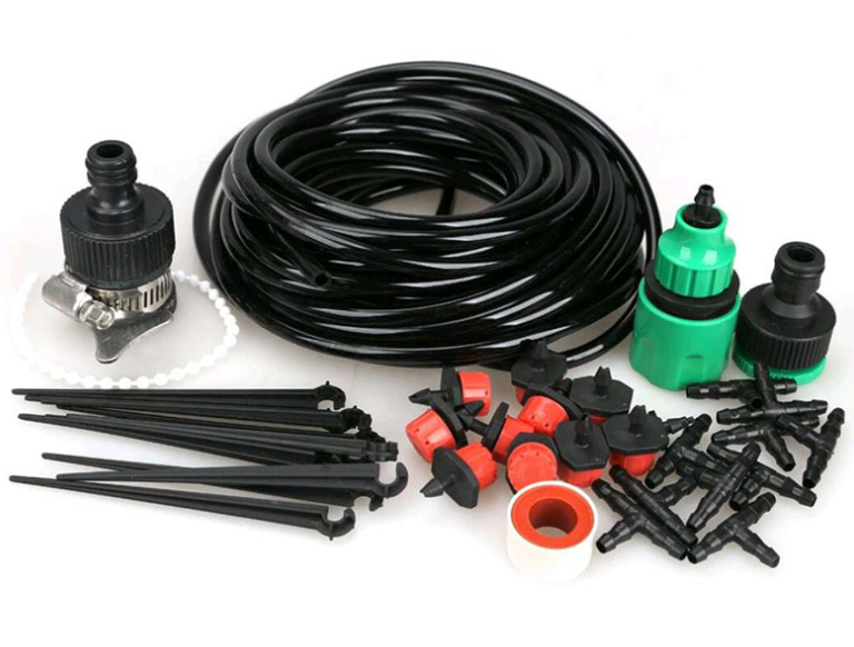 Automatic drip irrigation system for plants – complete set for efficient garden and balcony watering