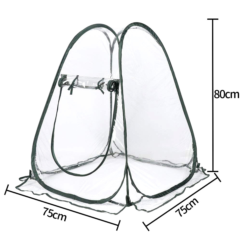 Compact Plant Protection Tent for Garden Plants – Transparent Mini Greenhouse