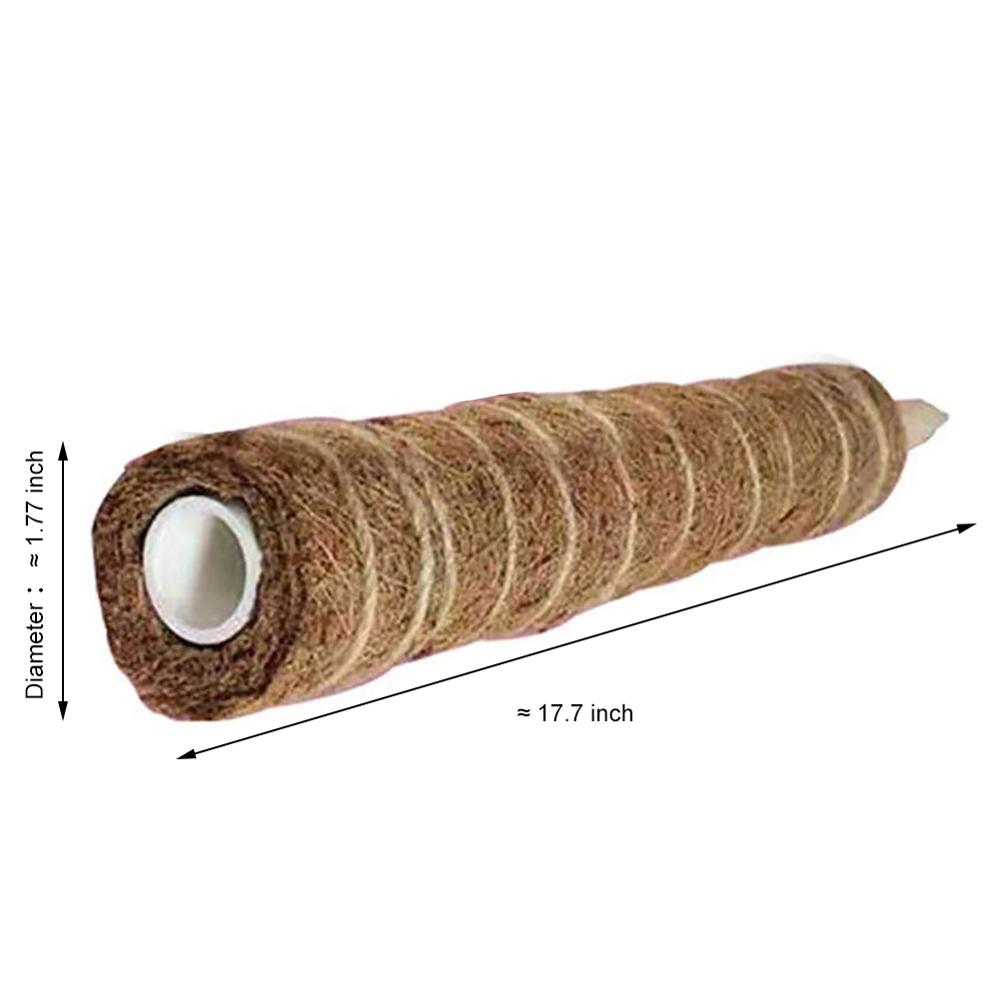 Coconut Moss Support Pole for Climbing Plants – Natural Support for Indoor and Garden Plants