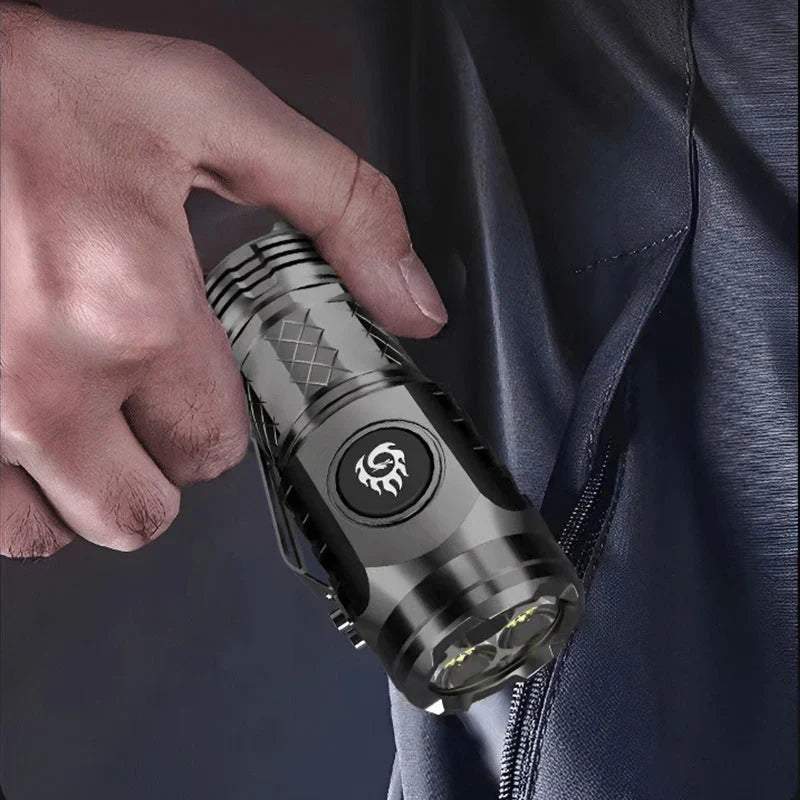 Mini LED Flashlight with High Brightness and Compact Design