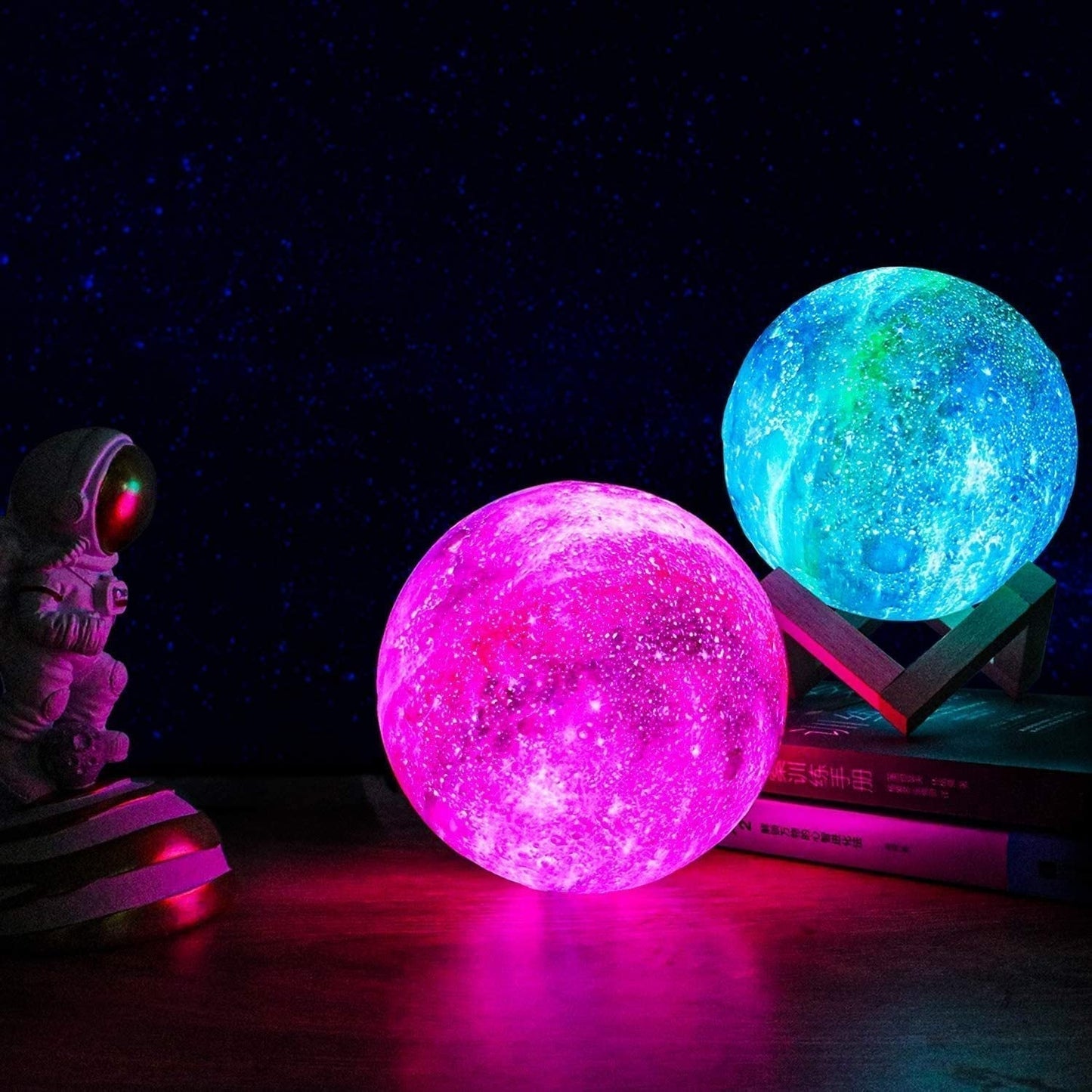 Magical Moon Lamp with LED Lighting