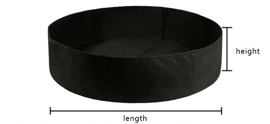 Round Plant Grow Bag – Versatile Garden Container for Easy Plant Growth and Optimal Harvests