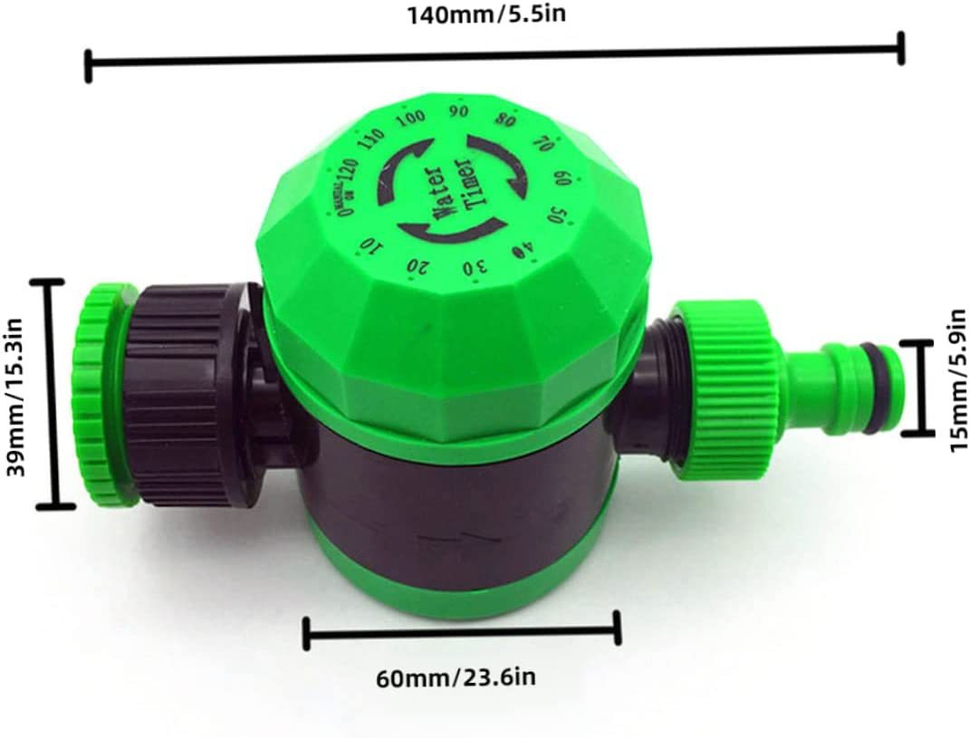 Automatic Watering Timer for Garden – Adjustable Irrigation Schedule for Optimal Plant Care
