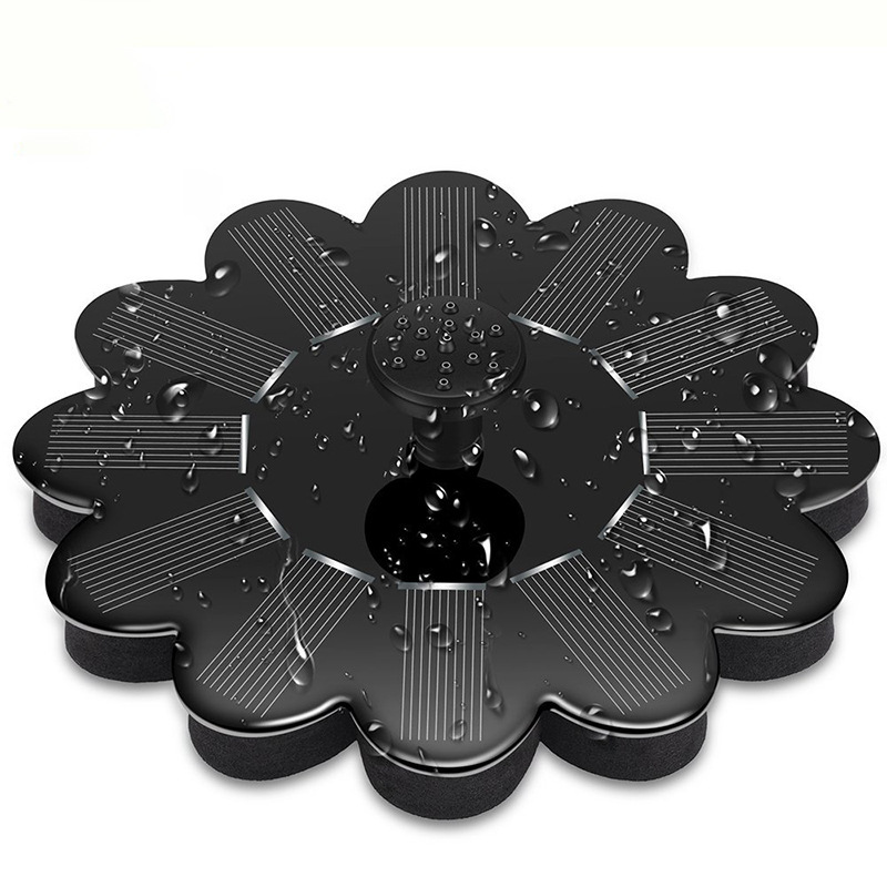 Solar-Powered Flower-Design Fountain – Water Feature for Garden, Ponds, and Pools