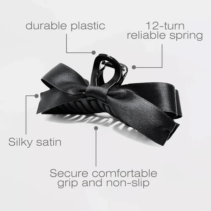 Elegant Hair Clips with Satin Bows – Stylish Hairstyles for Every Occasion