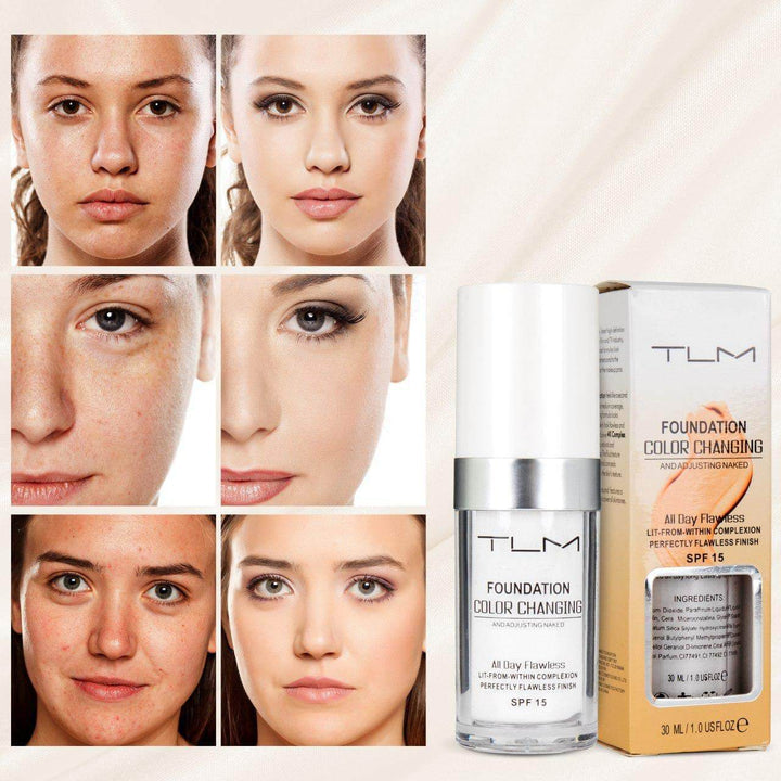 Adjustable Foundation – Adapts to Your Skin Tone