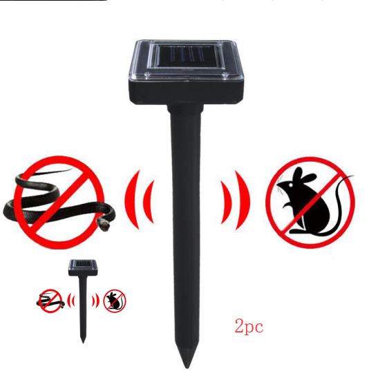 Solar-Powered Ultrasonic Snake and Pest Repeller – Effective Device for the Garden