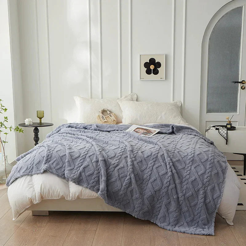 Cozy Wool Blanket for Relaxing Moments