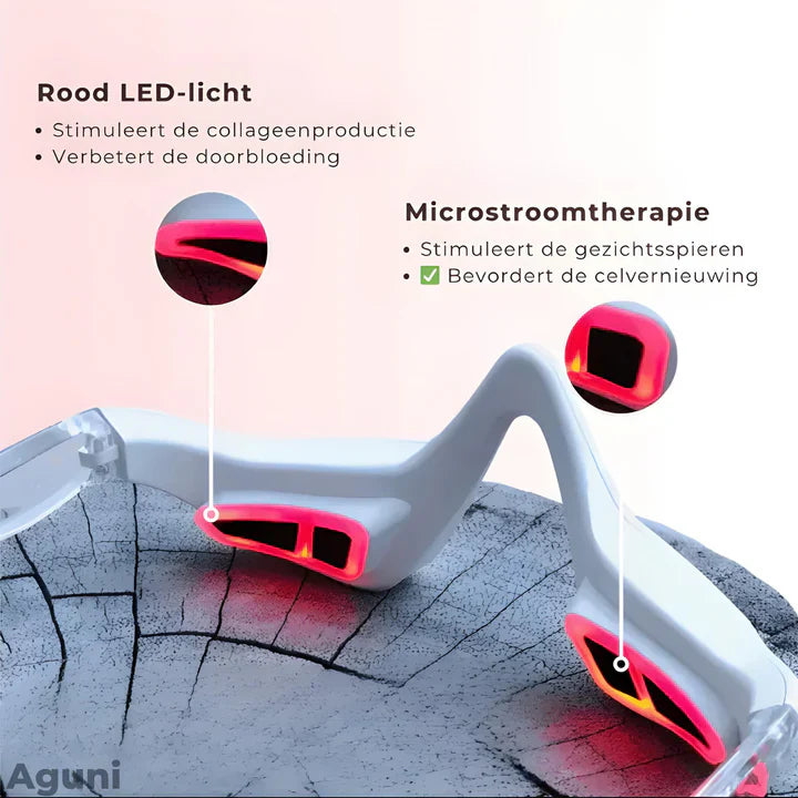 Regenerative Red Light Therapy Glasses with EMS Technology