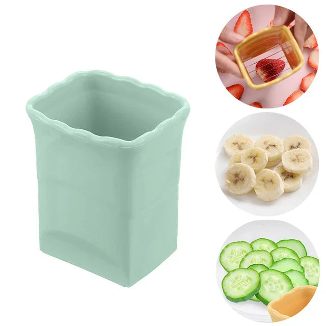 Vegetable Slicer Set – Kitchen Helper for Even Slices and Effortless Cutting