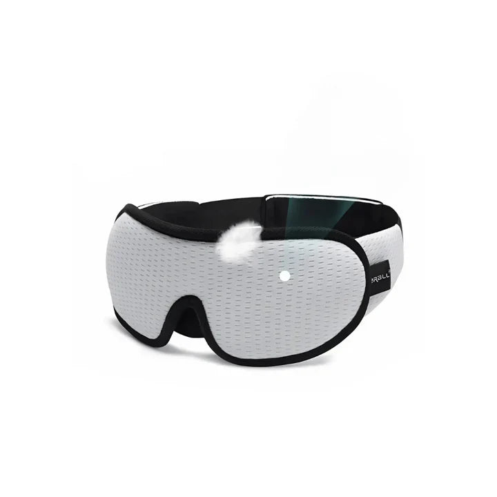 Ergonomic 3D Sleep Mask with Memory Foam and Light Blocking