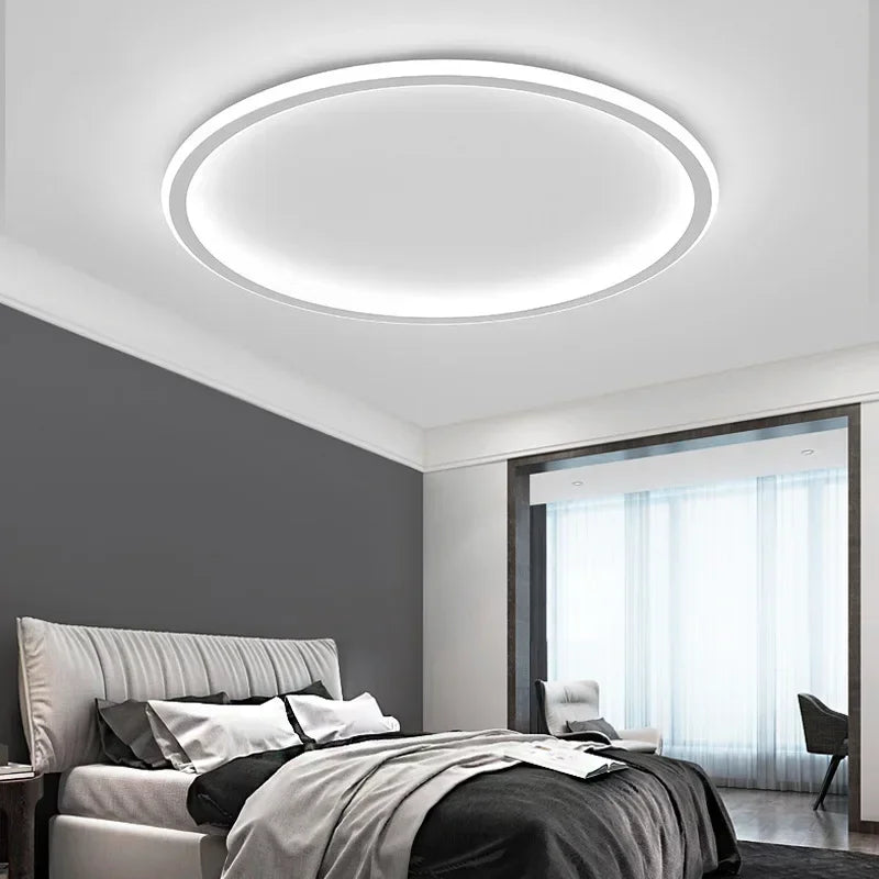 Modern Round Ceiling Lamp in Nordic Design