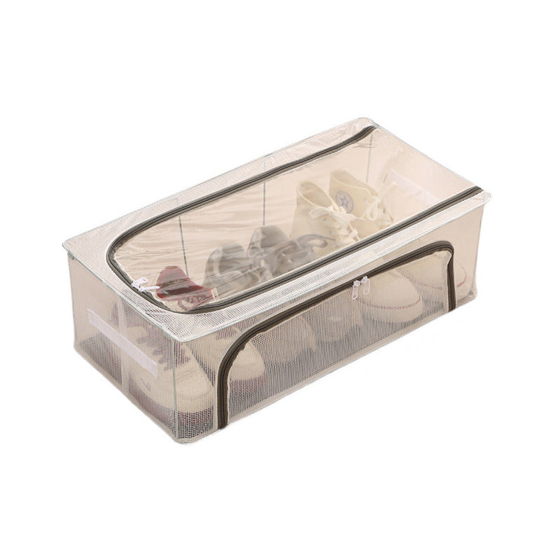 Compact Foldable Shoe Box for Practical Storage