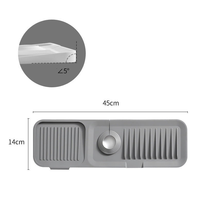 Durable Silicone Sink Organizer Mat