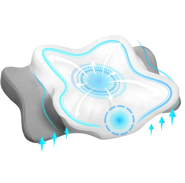 3D Ergonomic Pillow for Better Sleep