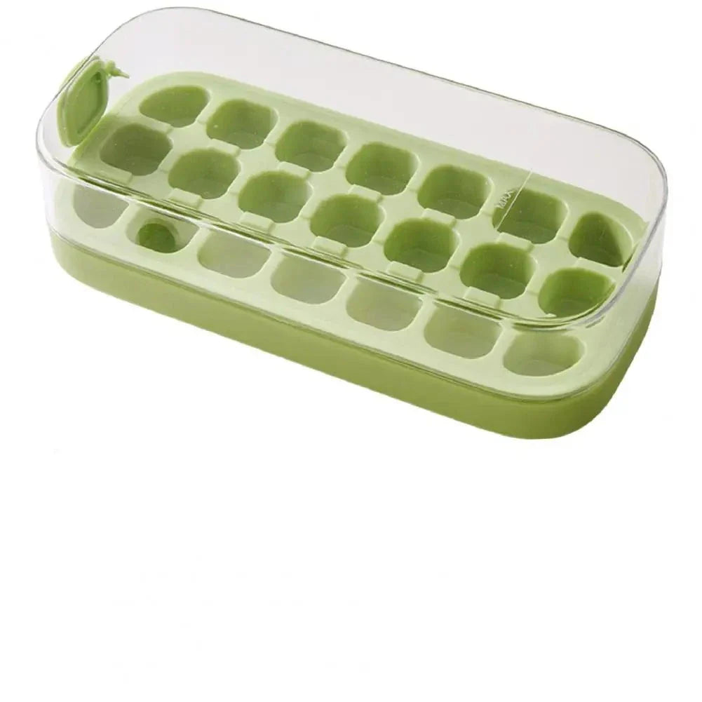 Ice Cube Box for Quick and Safe Ice Cube Extraction