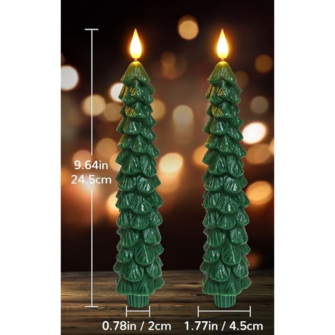 LED Candle Lights for a Cozy Christmas Atmosphere