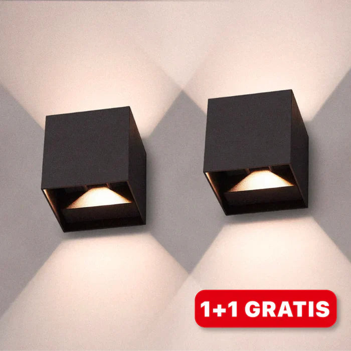 Modern LED Wall Light In Cube Design – Stylish Lighting For Your Home
