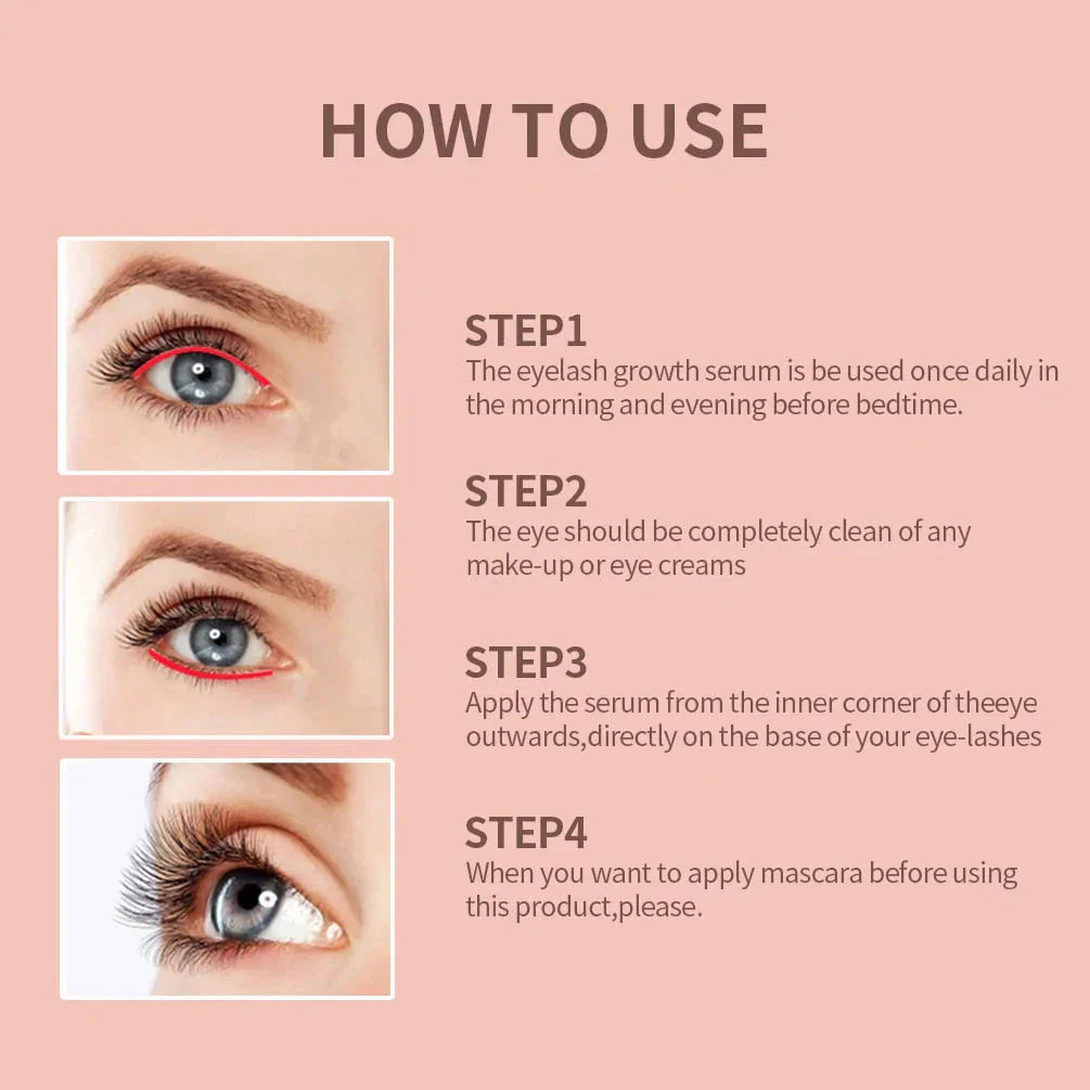 Eyelash Serum for Longer & Fuller Lashes – For Natural Beauty