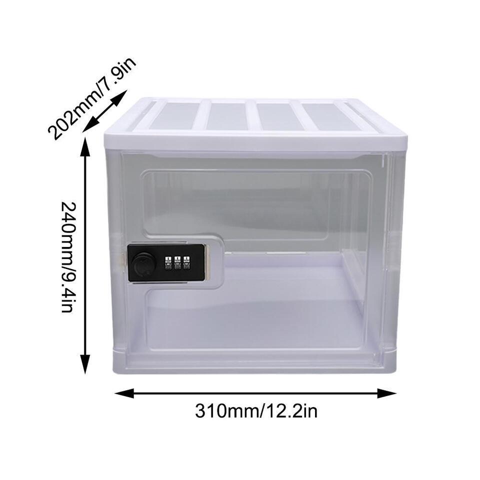 Food Protection Safe for Refrigerator with Security Code