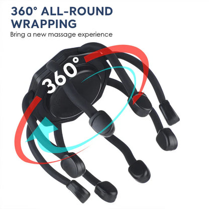 Electric Head Massager for Relaxation and Stress Relief