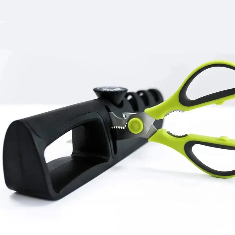 Professional 4-in-1 Knife Sharpener with Adjustable Angle and Sharpening System