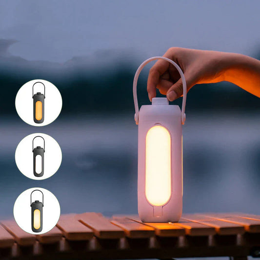 Portable Camping Lamp with Flexible Arms for Tent and Outdoor Use