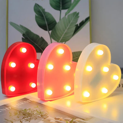 LED Letters Numbers Symbols – Decorative Illuminated Décor with Warm White Light for Parties, Events, and Living Spaces