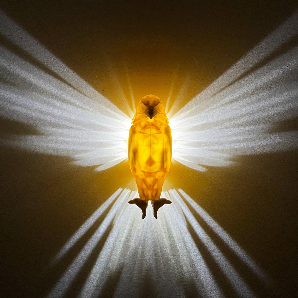 Bird-Shaped Artistic Wall Lamp