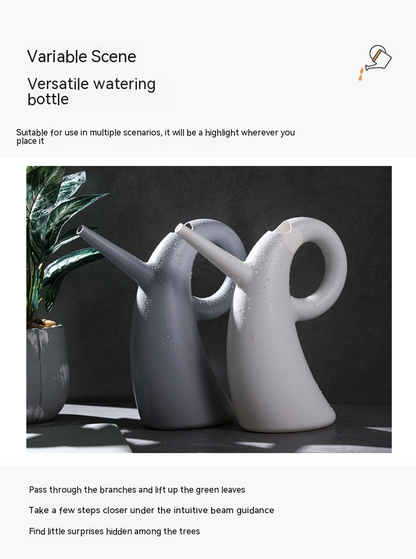 Watering Can with Extended Spout – Elegant Watering Can for Precise Plant Watering and Garden Care
