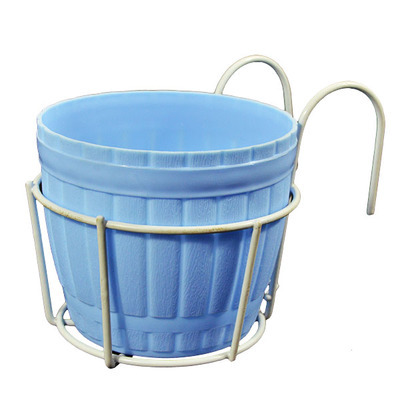 Sturdy Planter Holder with Metal Frame – Ideal for Balconies and Patios