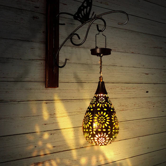 Stylish Solar-Powered Garden Light in Flower Design – Ideal for Outdoor Areas