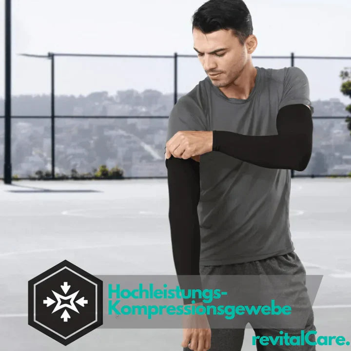 Compression Arm Sleeves for Sports and Work
