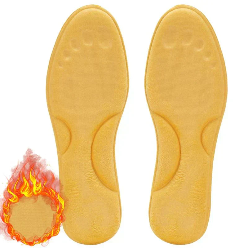 Self-Heating Insulating Insoles