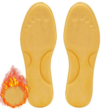 Self-Heating Insulating Insoles