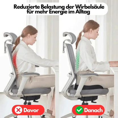Ergonomic 4D Seat Cushion with Orthopedic Support for Maximum Comfort