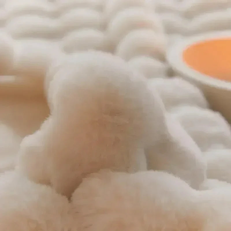 Fluffy Faux Fur Throw Blanket for Cozy Moments