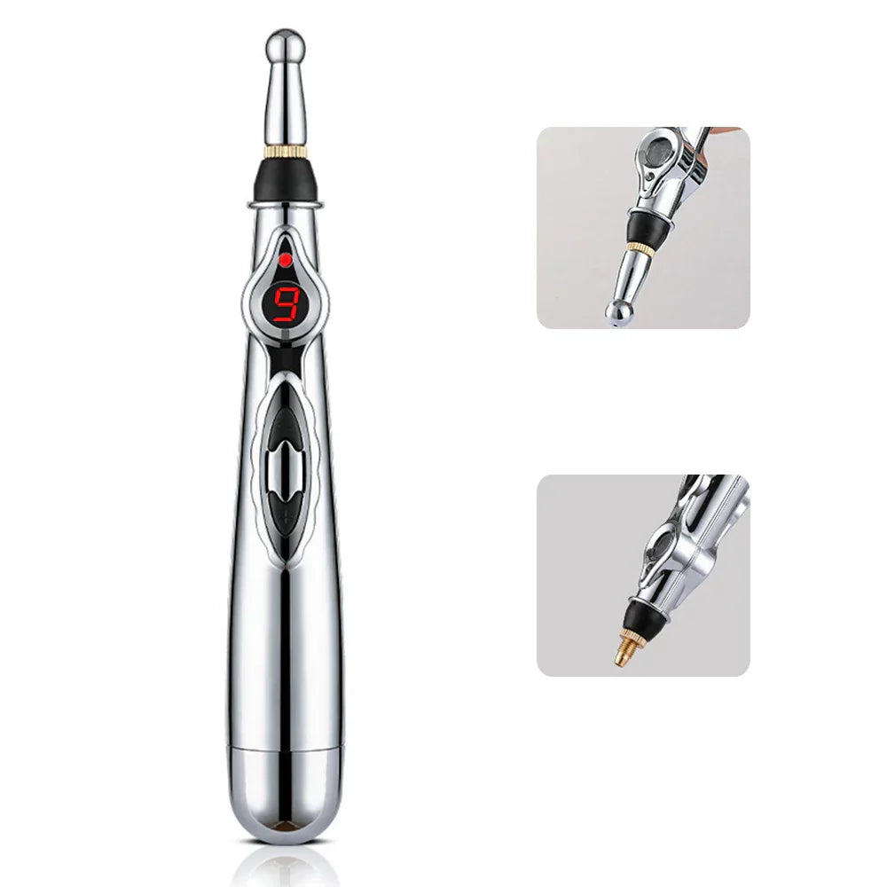 Pain-Relieving Acupuncture Pen – Electronic Meridian Massage Device