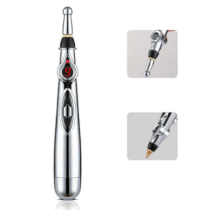 Pain-Relieving Acupuncture Pen – Electronic Meridian Massage Device