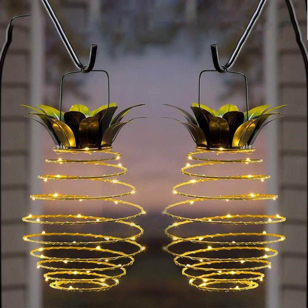 LED Solar Garden Lamp in Pineapple Shape