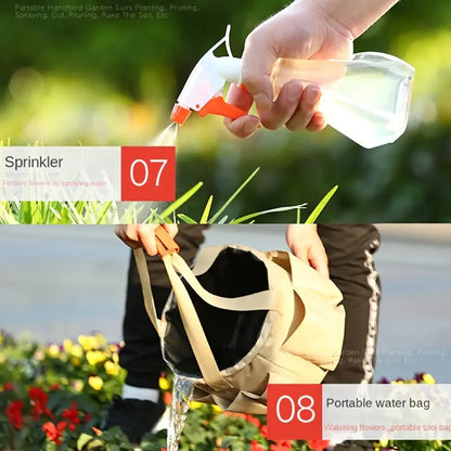 10-Piece Garden Tool Set with Carrying Bag – Complete Kit for Easy Garden Maintenance
