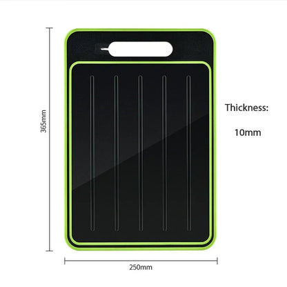 Multifunctional Cutting Board with Defrosting Plate – Double-Sided & Non-Slip