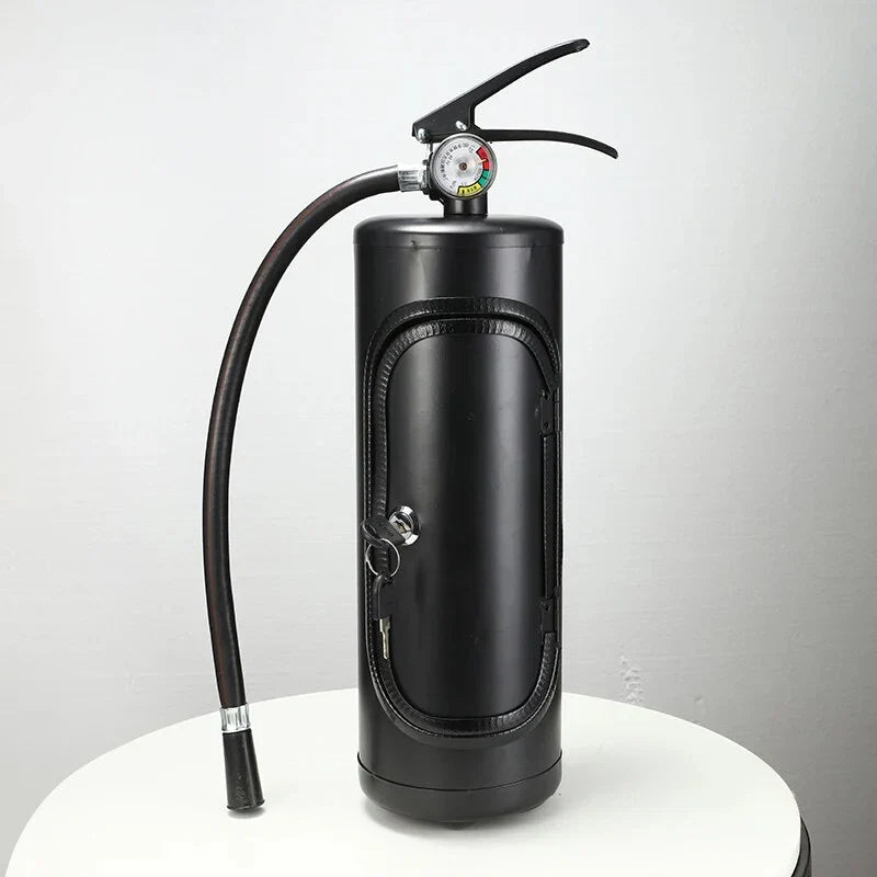 Fire Extinguisher Design Bottle Holder – Original & Decorative Gift Idea for Wine Lovers