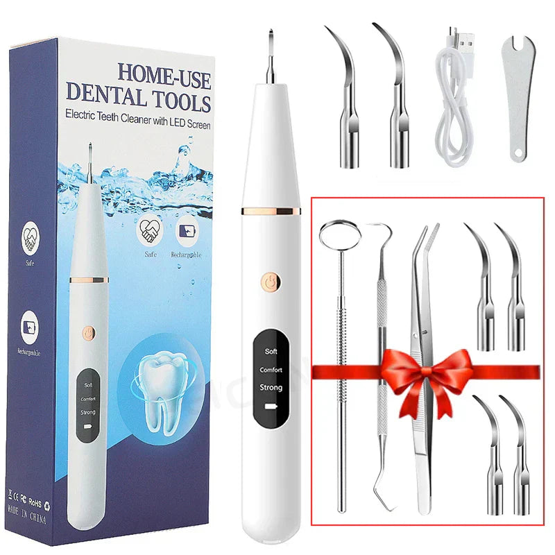 Rechargeable Electric Tooth Cleaner with 3 Modes