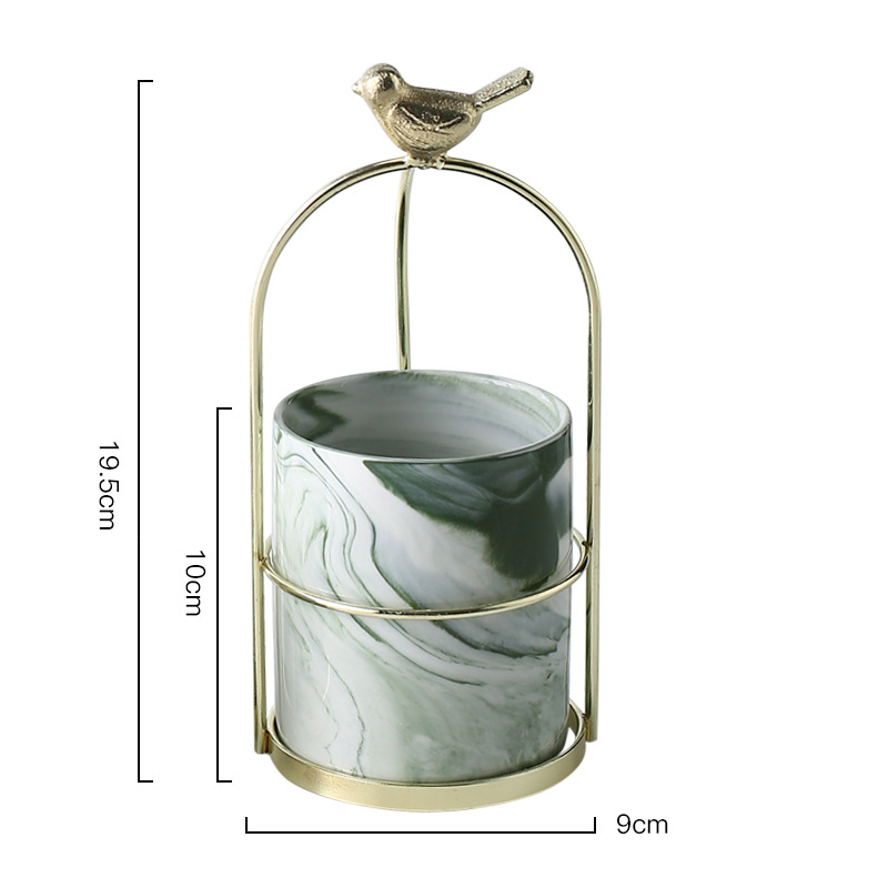 Flower Planters with Bird Design – Decorative Plant Pots for Garden and Balcony